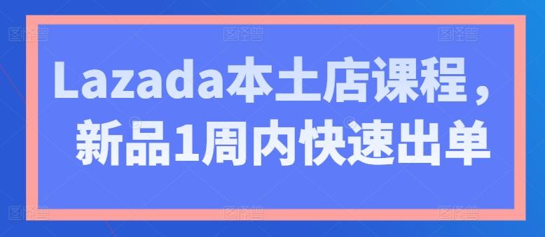 4664e490c139263215e2c6f4e165153f.jpeg Lazada本土店课程,新品1周内快速出单