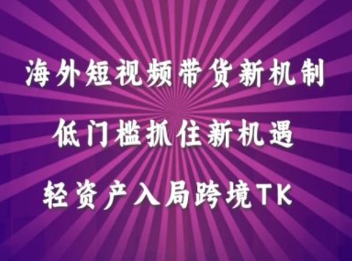 49340b4e0f066524464fe702bc091ba9.jpeg 海外短视频Tiktok带货新机制,低门槛抓住新机遇,轻资产入局跨境TK