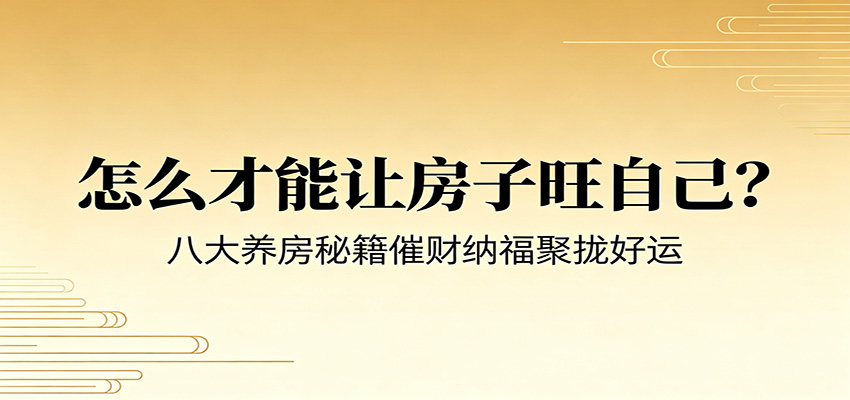 付费文章《怎么才能让房子旺自己？》八大养房秘籍催财纳福聚拢好运-鼎铸网
