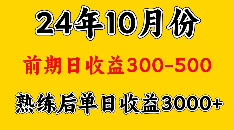 高手是怎么赚钱的.前期日收益500+熟练后日收益3000左右-鼎铸网