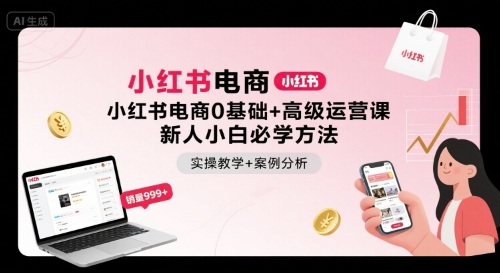 4b8b832519e1e4c16b96ee9dd10103cd.jpeg 小红书电商0基础+高级运营课,新人小白必学方法,实操教学+案例分析