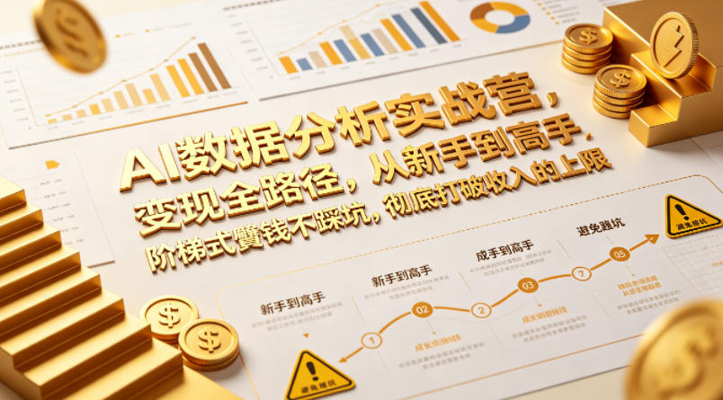 4ba02c53be56cc4715c67fcd064c0a5c.jpeg AI数据分析实战营,变现全路径,从新手到高手,阶梯式賺钱不踩坑,彻底打破收入的上限