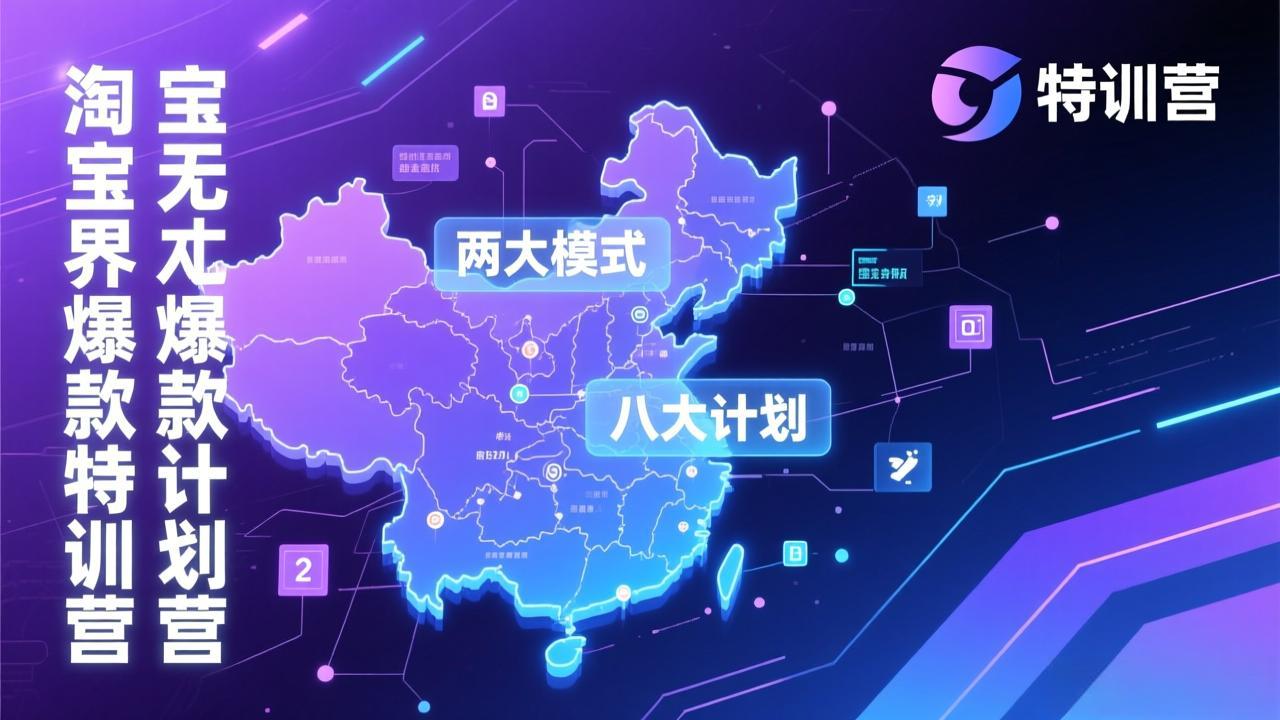 淘宝无界爆款训练营：2026年1月杭州线下高端集训课，3天构建两大模式八大计划体系-鼎铸网