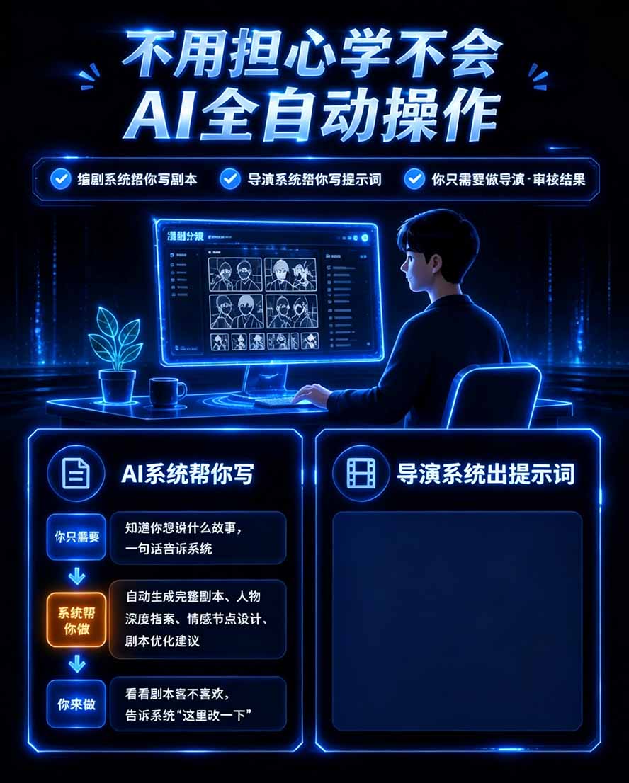 【无水印】2026AI漫剧创作与商业变现掘金营：打通选题→AI编剧→角色场景→自动分镜→视频生成→剪辑发布→运营变现