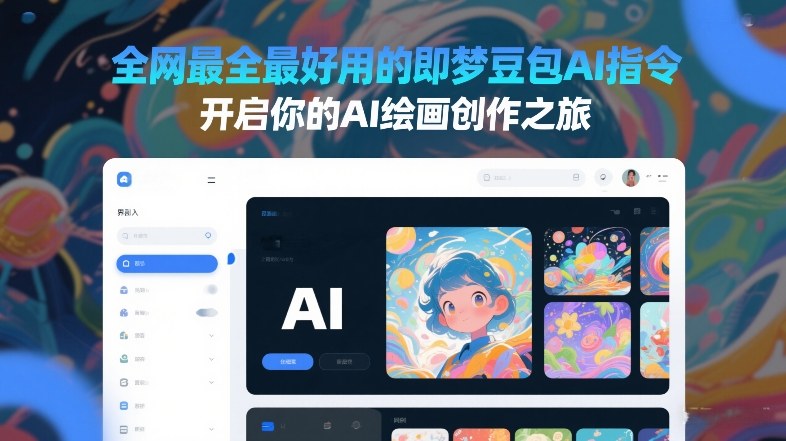 4cf6c23344f9a2b536b8ad7d5f592753.jpeg 全网最全最好用的即梦豆包AI指令,开启你的AI绘画创作之旅