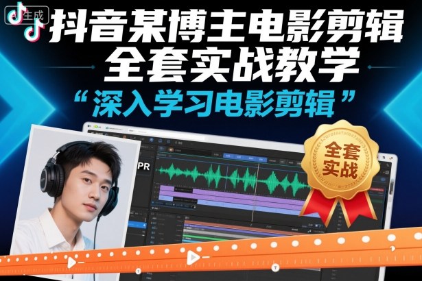 4e4a82664bab0d0f819600178791e46c.jpeg 抖音某博主电影剪辑全套实战教学,深入学习电影剪辑