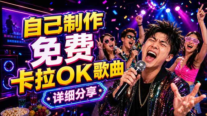 免费卡拉OK歌曲制作全攻略:音轨分离字幕制作,零基础快速做出专业K歌视频-鼎铸网