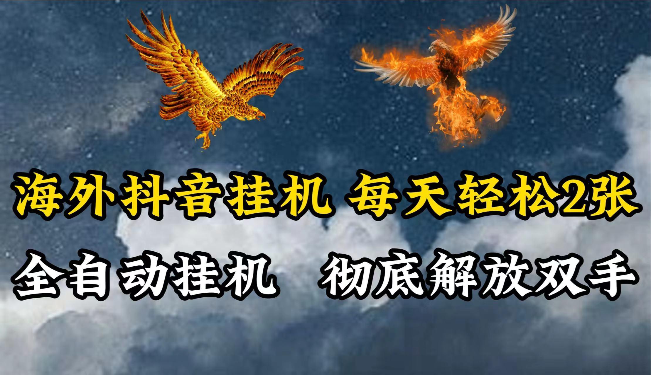 海外抖音挂机，每天轻松2张，全自动挂机，彻底解放双手！-鼎铸网