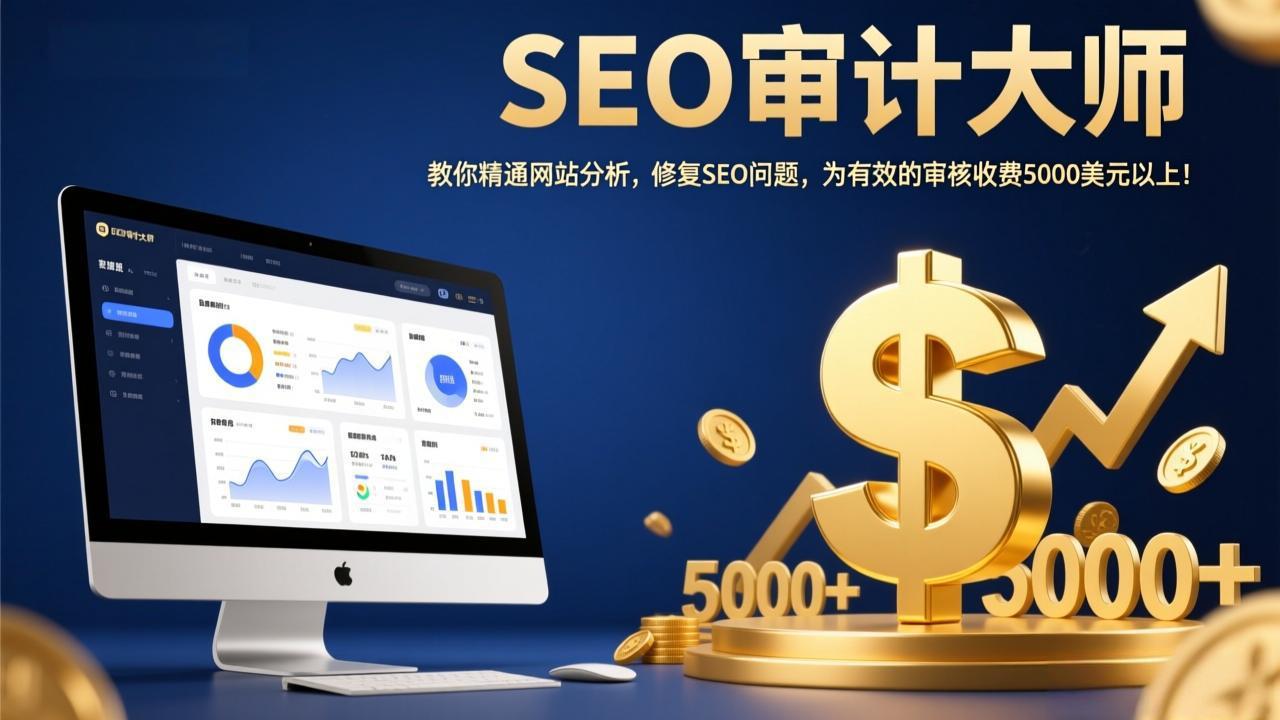 522084461a90fe429e6a482491965406.jpeg SEO审计大师:教你精通网站分析,修复SEO问题,为有效的审核收费5000美元以上!