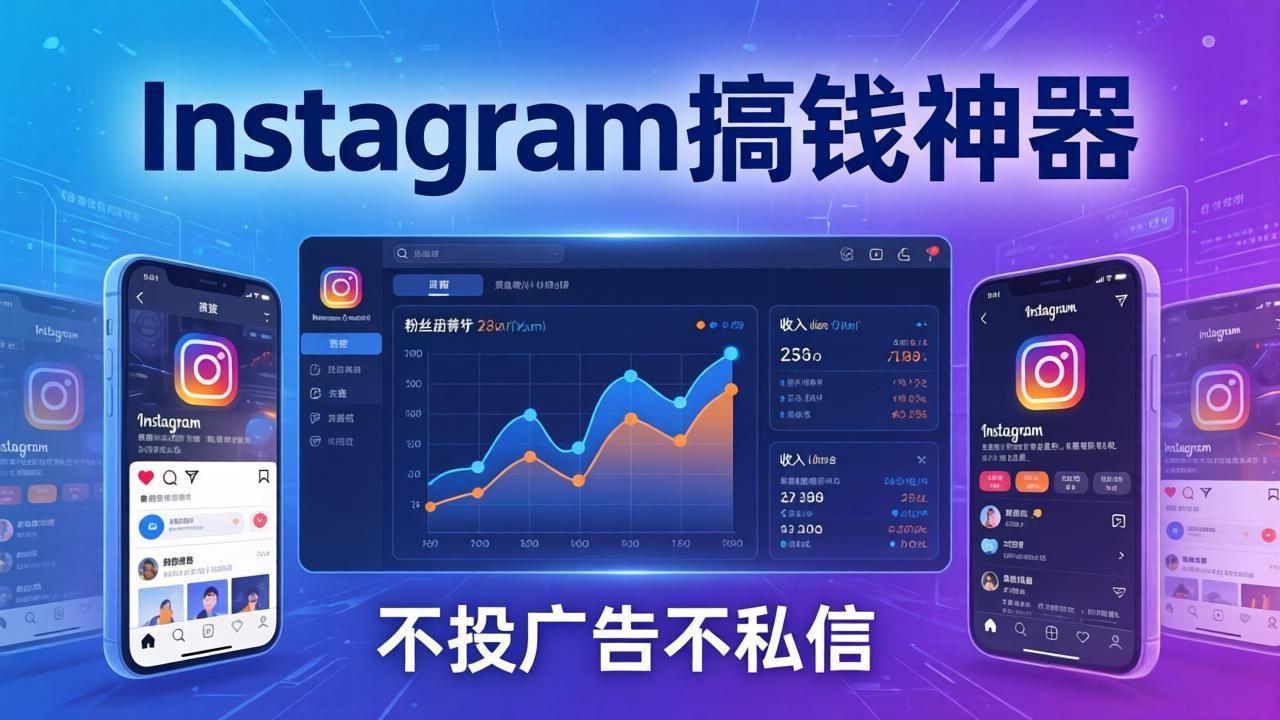 59b53cb760133301c2a5430487af32e6.jpeg Instagram搞钱神器:月涨6万粉+月入5万刀,不投广告不私信,靠算法+低价产品