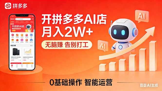 5a17aab74b4aee39022977f8a63ef750.jpeg 开一家拼多多AI店,月入2W+,无脑赚,告别打工,附SOP手册