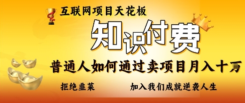 5de7a6bbba63449d9c744a4f27d4c3b7.jpeg 互联网项目天花板,知付付费项目,普通人如何通过卖项目月入十个,拒绝韭菜【揭秘】