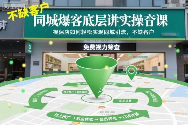 同城爆客底层实操课,视保店如何轻松实现同城引流,不缺客户!-鼎铸网