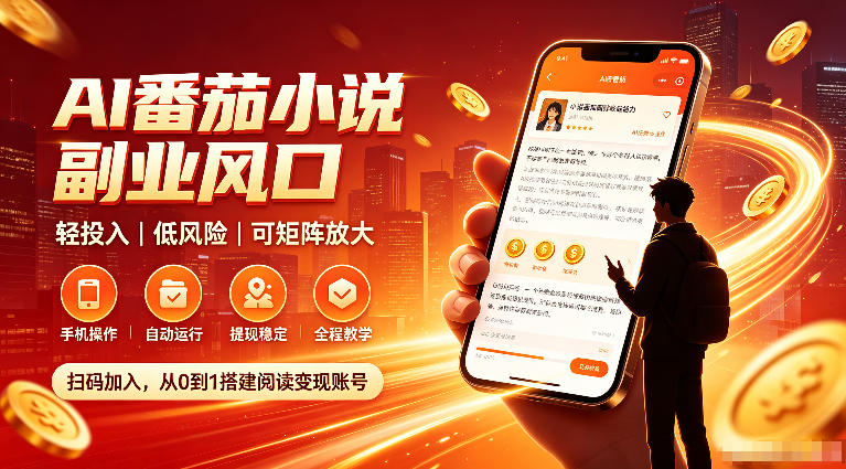 5ebd867f132146e9aaabd87eedf9250f.jpeg AI番茄全自动挂G,24小时躺賺副业,零基础小白当天即可上手出收益【揭秘】