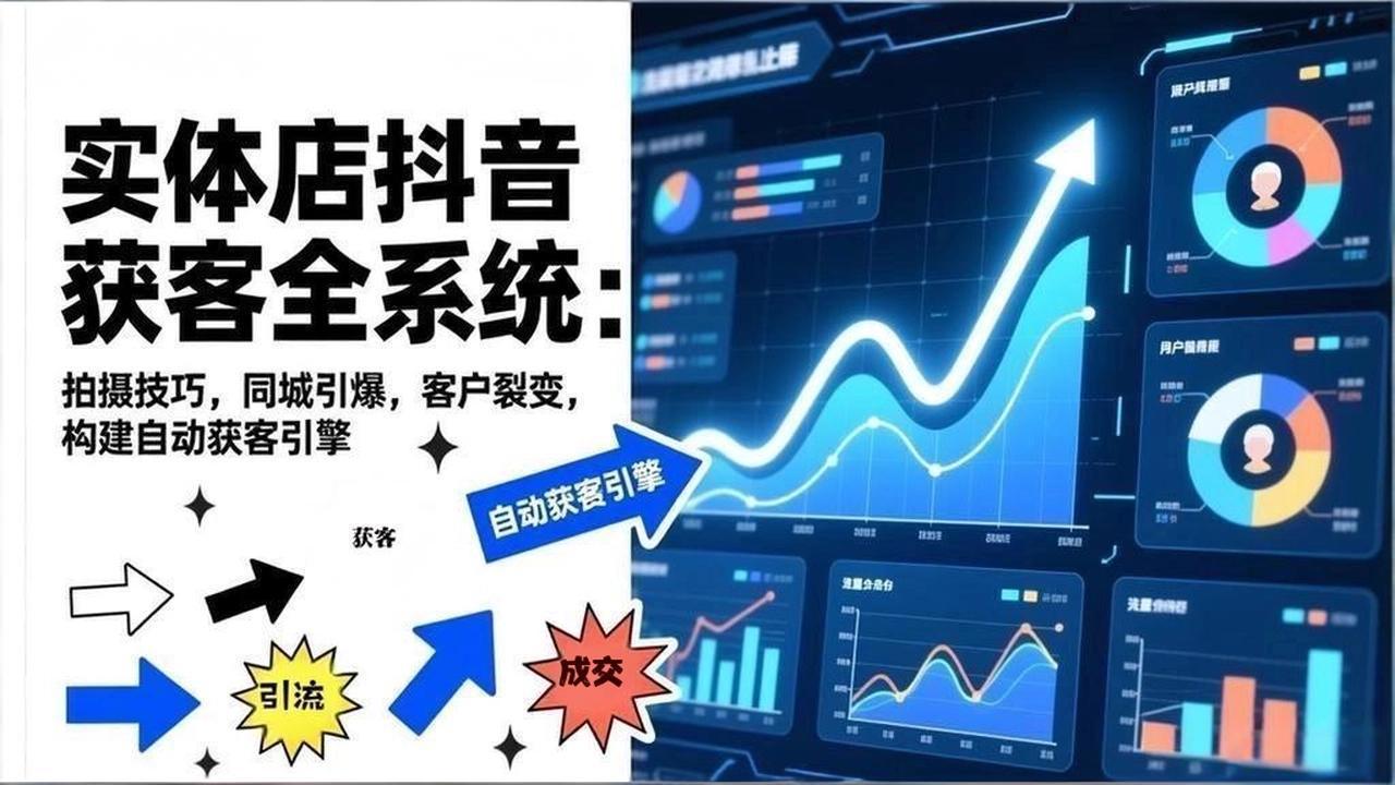 5f0b54dc2d4239b80bdfac241174db4b.jpeg 2026实体店抖音获客全系统:拍摄技巧,同城引爆,客户裂变,构建自动获客引擎