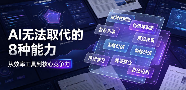 610974a2d6ce8844520b40be8969804c.jpeg 付费文章:AI无法取代的8种能力