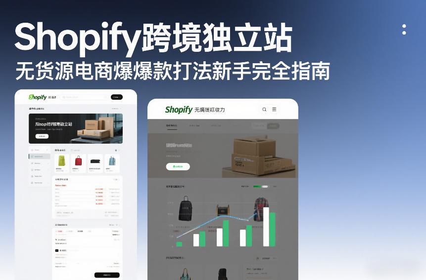 647be332c975710c7aba832cbb655c9e.jpeg Shopify跨境独立站无货源电商爆款打法新手完全指南