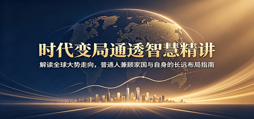 时代变局通透智慧精讲:解读全球大势走向,普通人兼顾家国与自身的长远布局指南-鼎铸网