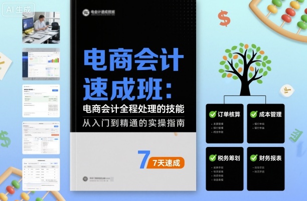 6b16f02dd9d2cb128283c31b2bf80021.jpeg 电商会计速成班,电商会计全程处理的技能
