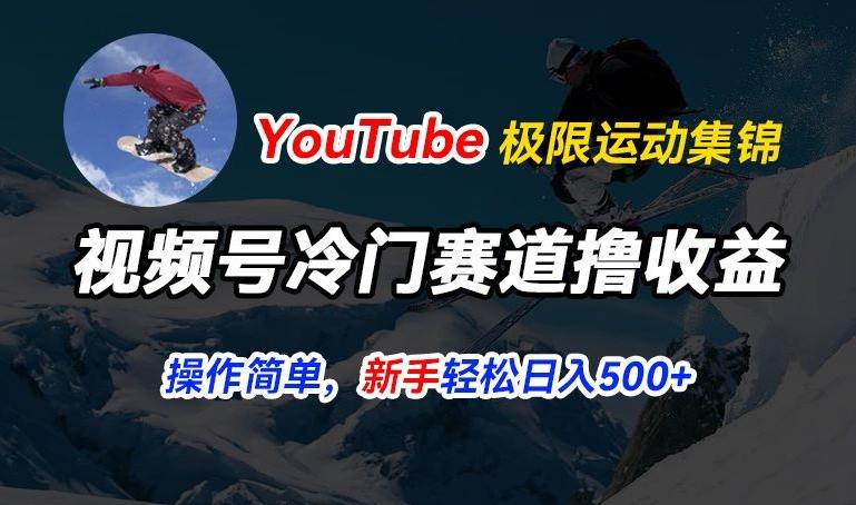 6ce2946c790a30e9791f57ad261b5411.jpeg 视频号冷门赛道撸收益,YouTube搬运极限运动集锦,暴力起号,操作简单流量高,轻松日入5张【揭秘】