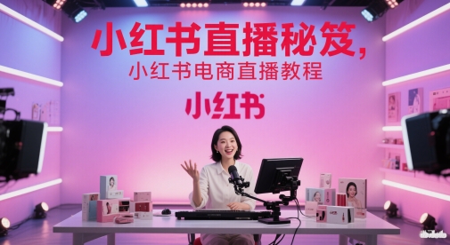 6da172f700e868899554280a24f90ad0.jpeg 小红书直播秘笈,小红书电商直播教程