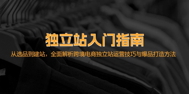 7207856a2b27f412497af5de32de6e5c.jpeg 独立站入门指南:从选品到建站,全面解析跨境电商独立站运营技巧与爆品…