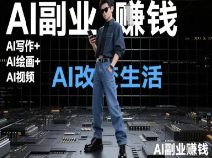 78426594519f9849b39d87493ca391d0.jpeg AI改变生活(Ai写作+AI绘画+Ai视频),AI副业挣钱