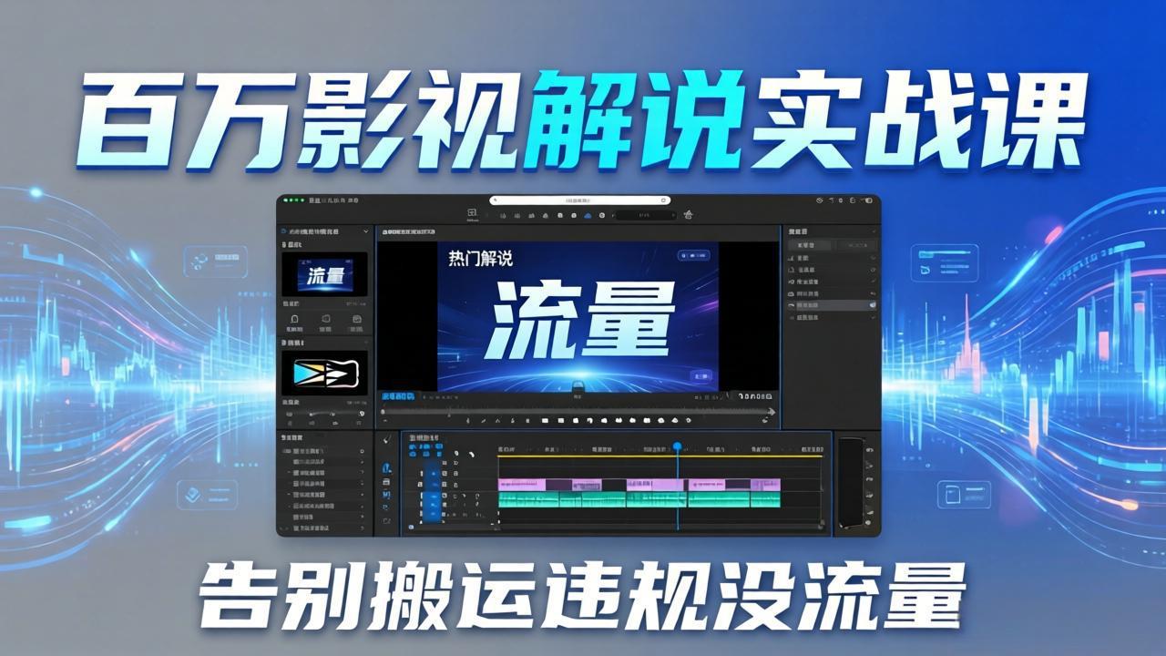 79ee9aa6ff968d3e30123dd76e0389c4.jpeg 百万影视解说实战课:告别搬运违规没流量,AI文案+配音+剪映,做出能上热门的解说视频