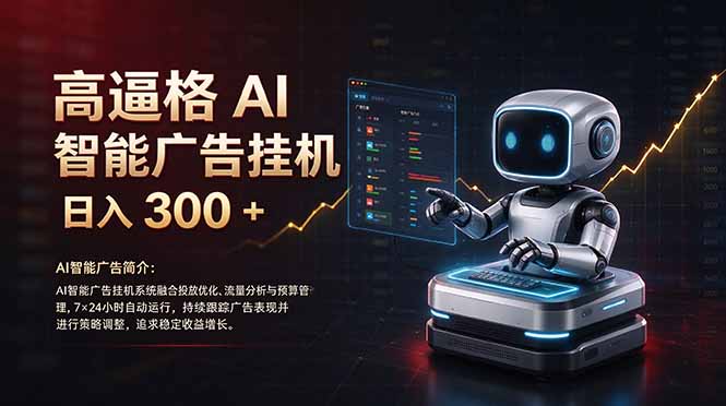 普通人的 AI 副业机会，日入300+新手小白也能起步，-鼎铸网