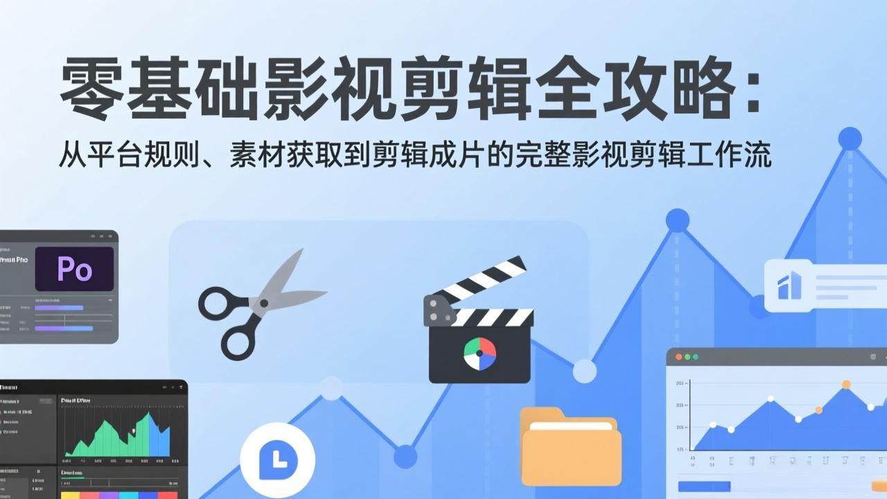 7f10ae874a61595ccfcd034843b6525f.jpeg 零基础影视剪辑全攻略:从平台规则、素材获取到剪辑成片的完整影视剪辑工作流
