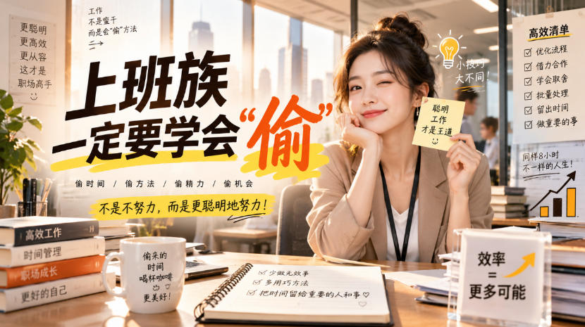某社群精选付费文：上班族一定要学会“偷“-鼎铸网