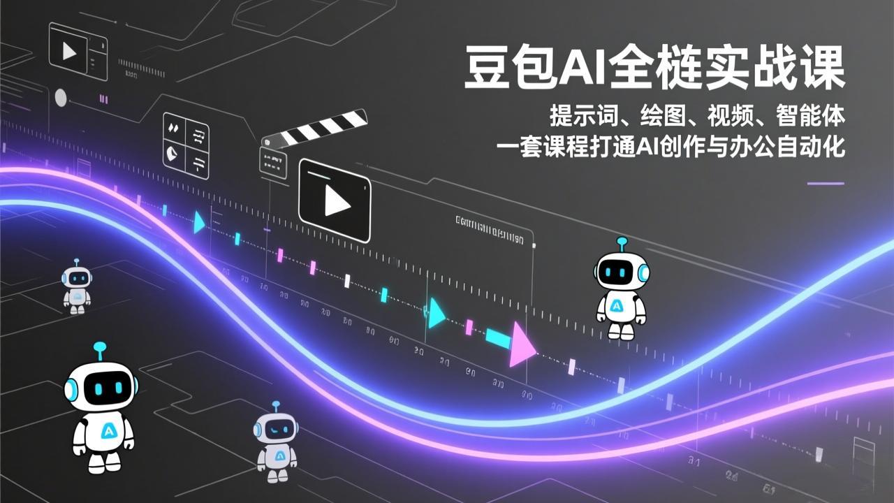85ff75d2bbc79a68b8331d8d51a88fb7.jpeg 豆包AI全栈实战课:提示词、绘图、视频、智能体,一套课程打通AI创作与办公自动化