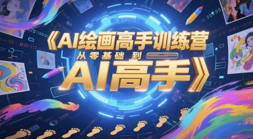 AI绘画高手训练营，从零基础到AI高手-鼎铸网