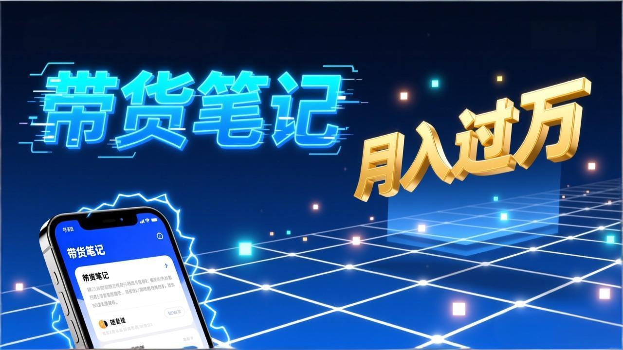 小红书爆款笔记带货实战:拆解封面标题正文全要素,手把手教你单篇笔记带货月入过万-鼎铸网