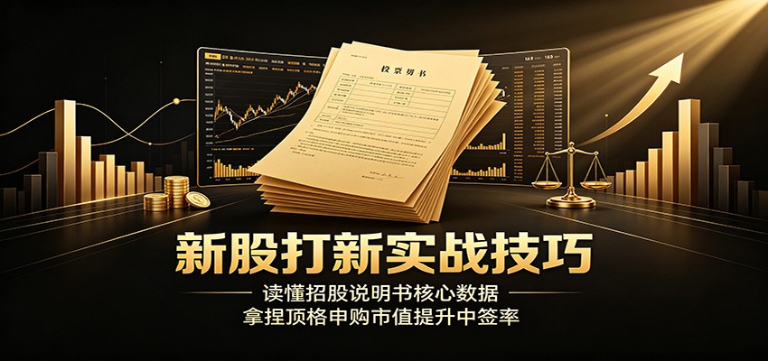 新股打新实战技巧：读懂招股说明书核心数据，拿捏顶格申购市值提升中签率-鼎铸网