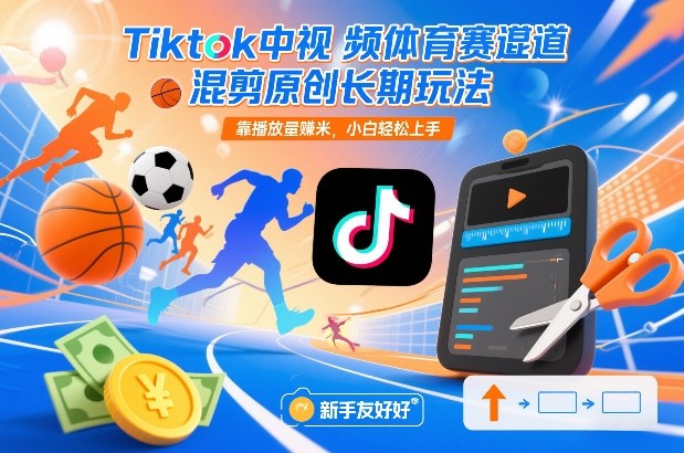 8d3ef2625958bd551587c1e0cc145e2e.jpeg Tiktok中视频体育赛道混剪原创长期玩法,靠播放量賺米,小白轻松上手