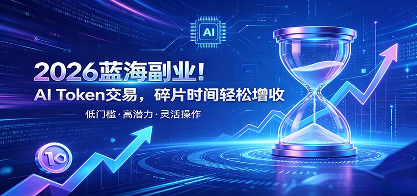 AI Token算力赛道！普通人可入局的数字副业，零门槛快速起步-鼎铸网