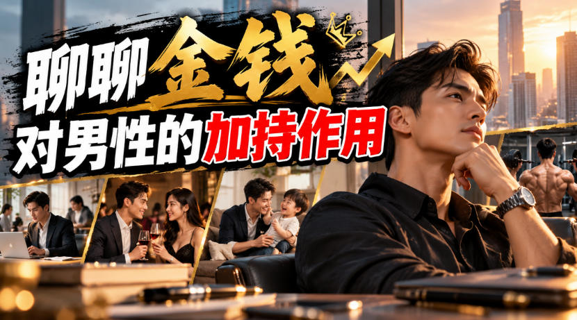 某公众号付费文章：聊聊金钱对男性的加持作用-鼎铸网