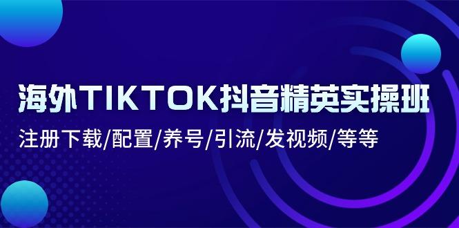 91733242d343dd57c953a022ac7de658.jpeg 海外TIKTOK抖音精英实操班:注册下载/配置/养号/引流/发视频/等等