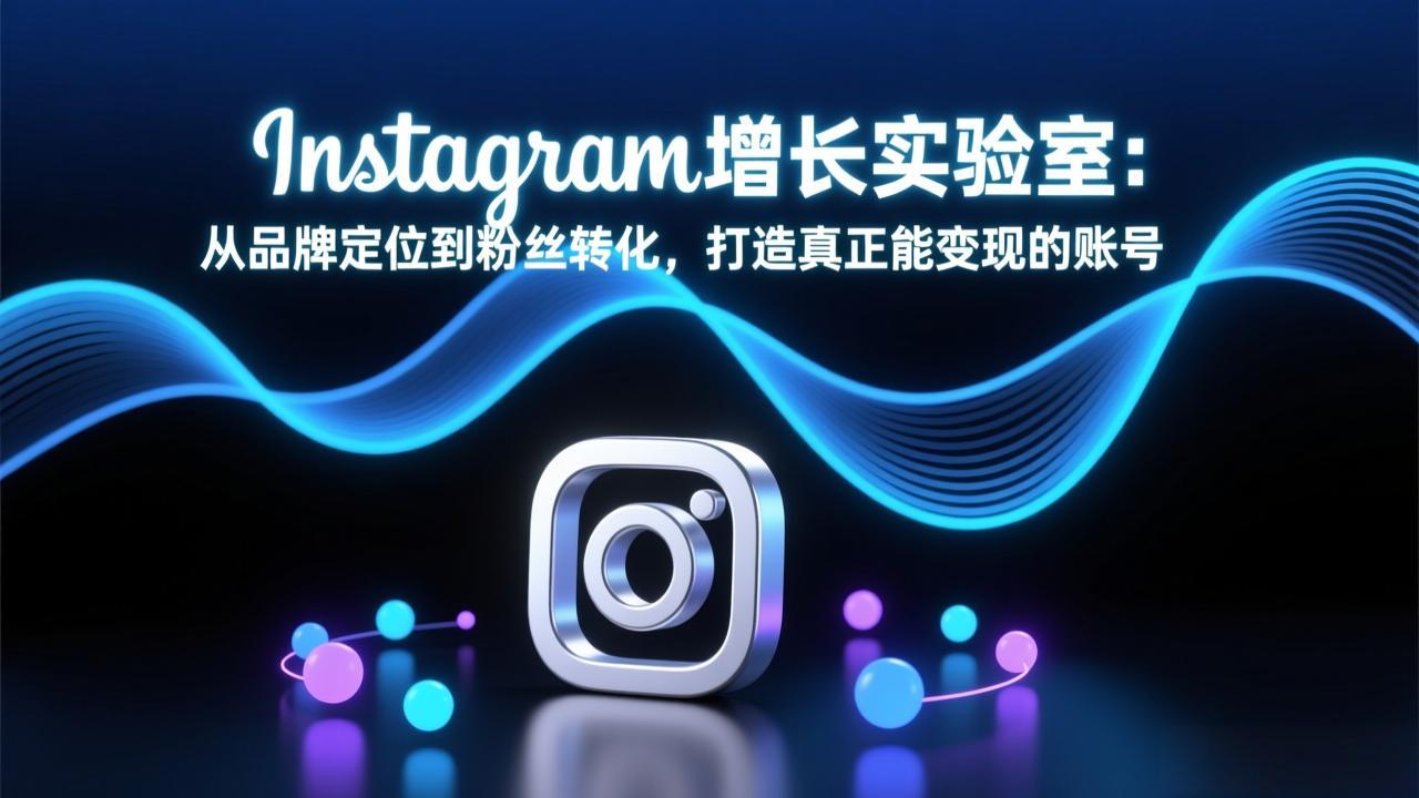 Instagram增长实验室：从品牌定位到粉丝转化，打造真正能变现的账号-鼎铸网