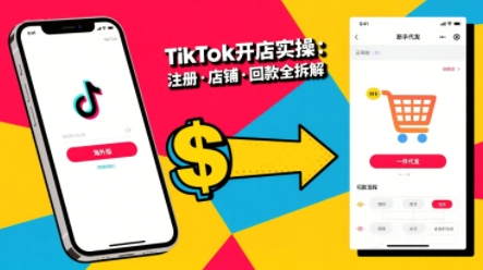 93c6be4dce878f0a3641d3305606f22f.jpeg TikTok从开店到投流的进阶课,从基础实操到高阶技巧一网打尽