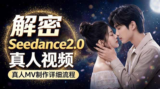 Seedance 2.0电影级真人 MV全流程拆解:提示词、运镜、粒子特效,手把手实操-鼎铸网