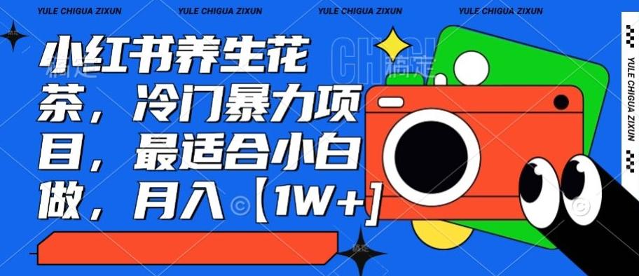 95844d49379e2fca518208842d092b77.jpeg 小红书养生花茶,冷门暴力项目,最适合小白做,月入【1W+】