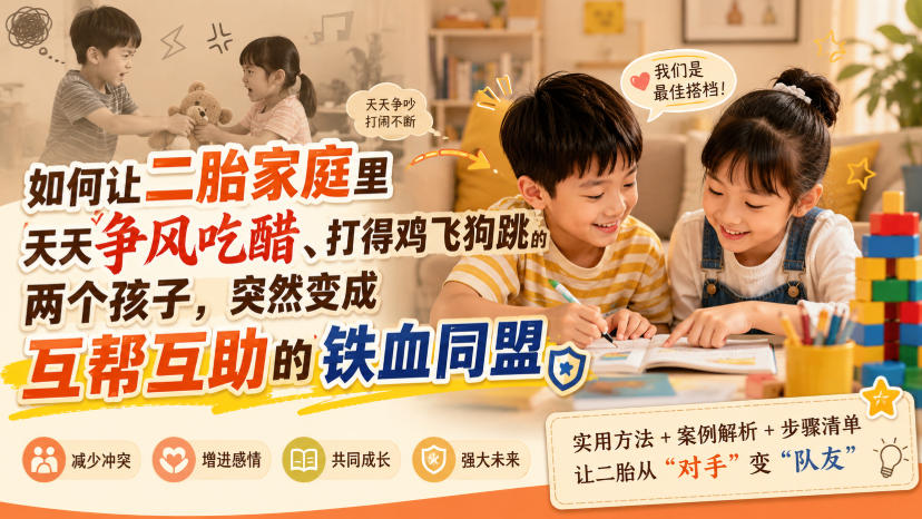 96b69ee0029dd50ddfbe4471d679015d.jpeg 付费文章:如何让二胎家庭里天天争风吃醋、打得鸡飞狗跳的两个孩子,突然变成互帮互助的铁血同盟?