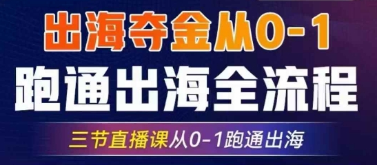 96df03fe295248e01e0e722c915ef8c8.jpeg 2025出海夺金从0-1跑通出海全流程,三节直播课从0-1跑通出海,教你用AI跑通全流程