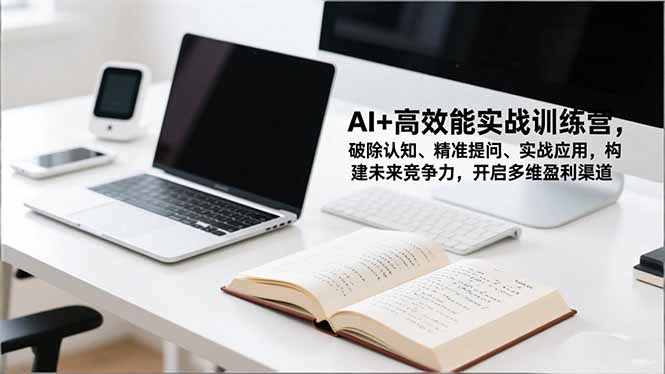 98342baee0265eaa81f400f87bb84a51.jpeg AI+高效能实战训练营,破除认知、精准提问、实战应用,构建未来竞争力,开启多维盈利渠道