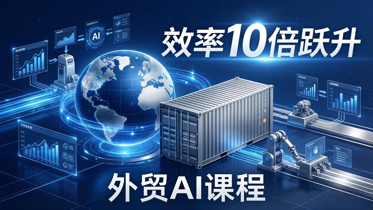 98736643166bffd90628b245cbb55429.jpeg 外贸人AI破局课:从零部署n8n搭建数字员工,让AI自动执行复杂工作流,效率10倍跃升
