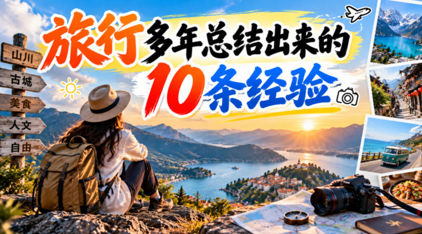 付费文章：旅行多年总结出来的10条经验-鼎铸网