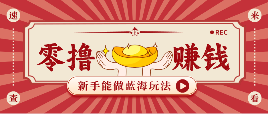 新手也能变现的蓝海玩法,一个人人能做的项目,需求量极大日入300+!-鼎铸网