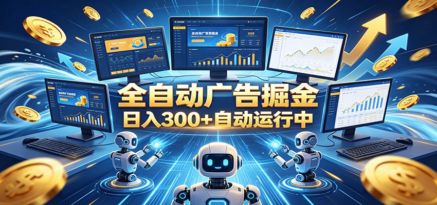 自动广告G机，日入300+，正规平台，广告浏览获益，时间自由，适合各类人群日常增收-鼎铸网